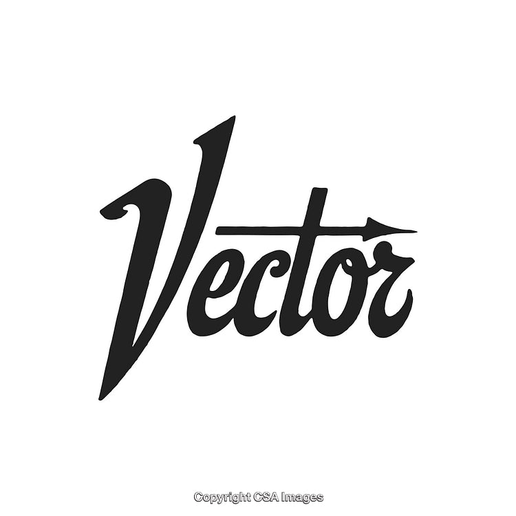 Vector Calligraphy Style Text Design with Stylish Black Lettering