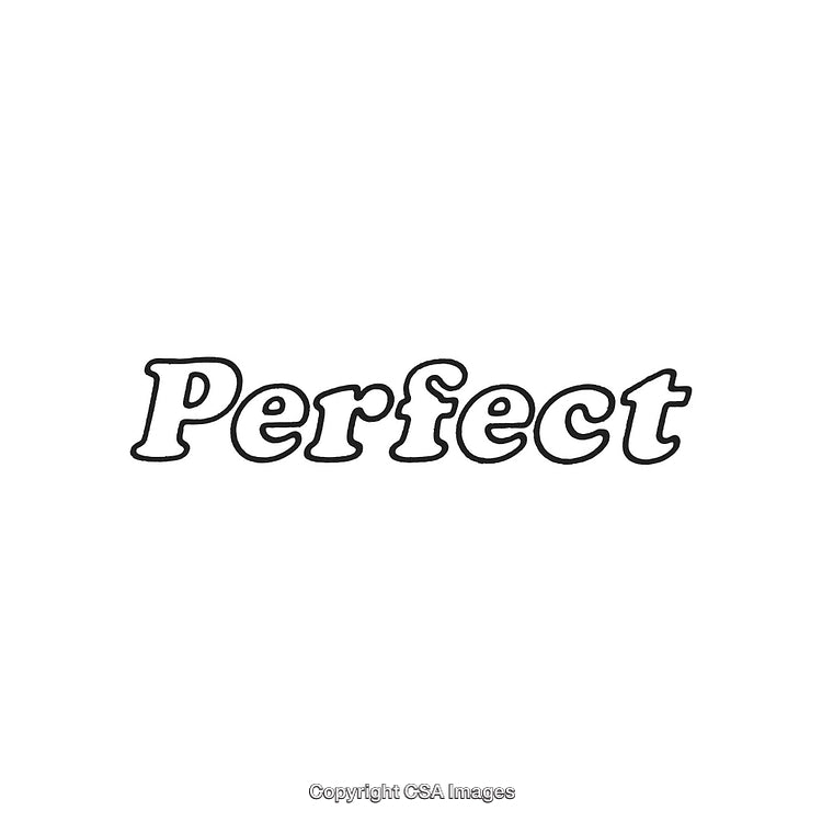 Perfectly Styled Text Design Featuring Bold Letters and Elegant Outline