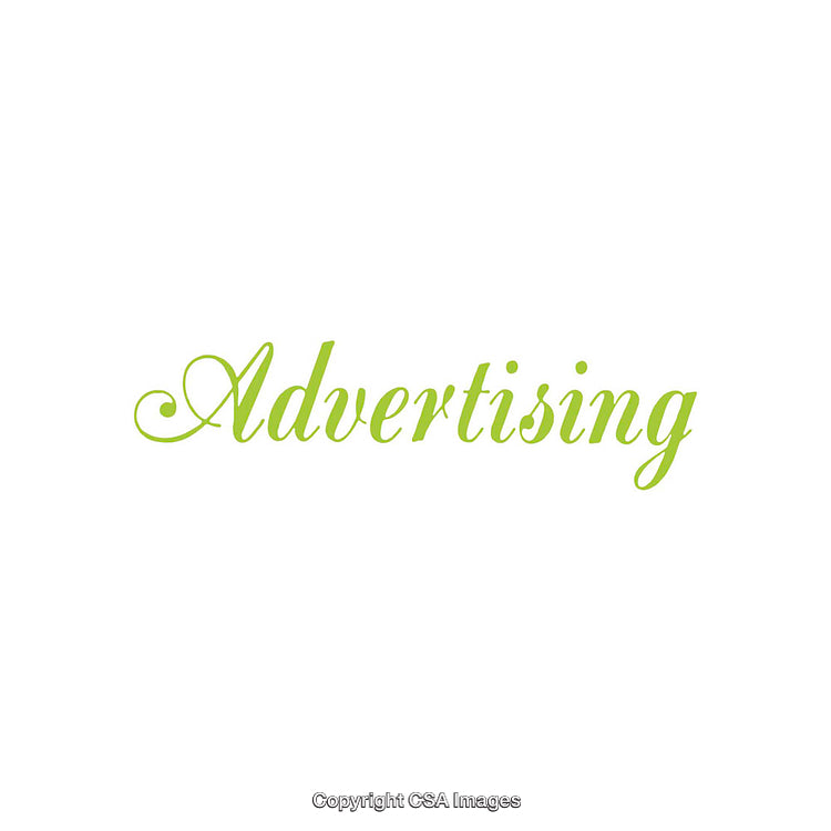 Creative Green Script Text Design for Advertising Visual Concepts