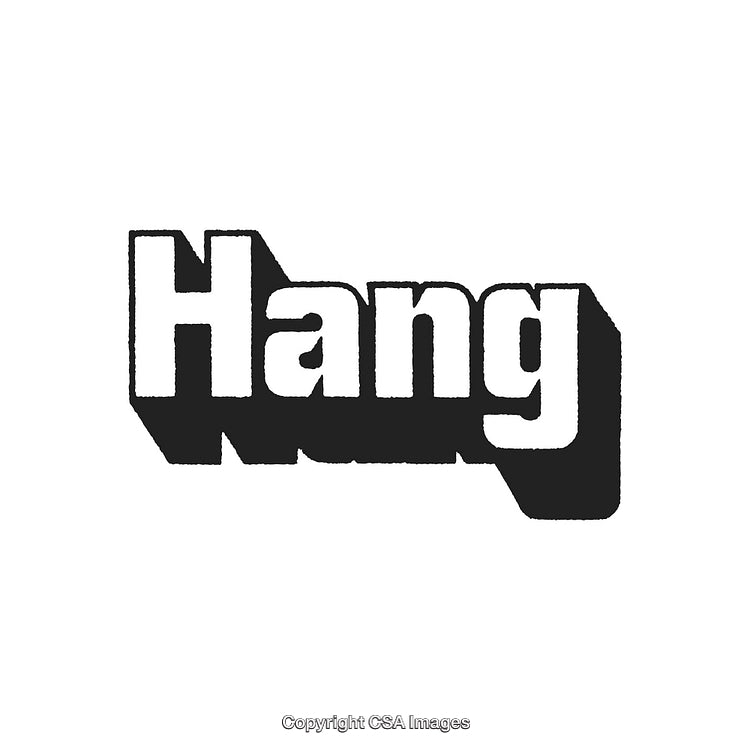 Bold Minimalist Typography Featuring Dramatic Shadowed Lettering on White Background