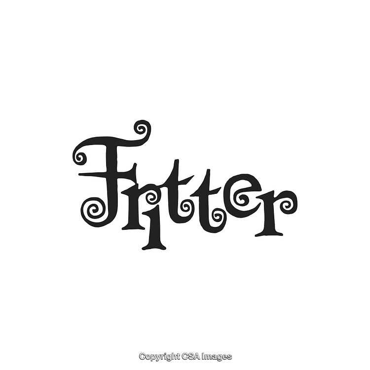 Playful Retro-Inspired Typography Design with Spirals and Unique Lettering Style