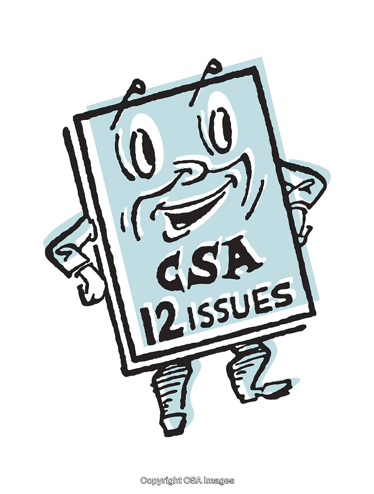 Playful Cartoon Illustration Featuring a Smiling Magazine With Fun Expression