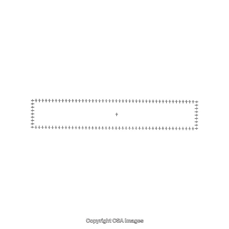 Minimalist Design Featuring Cross Symbols in a Balanced Rectangular Layout