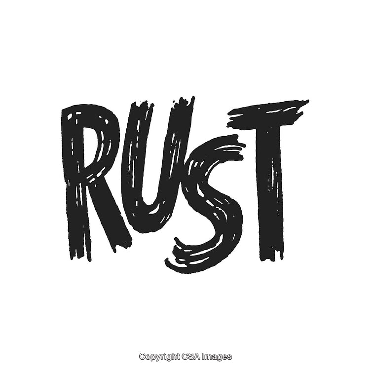 Rustic Hand-Drawn Typeface Design in Abstract Monochrome Style