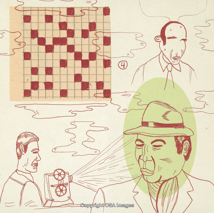 Creative Illustration Featuring Characters, Patterns, and Abstract Conceptual Scenes
