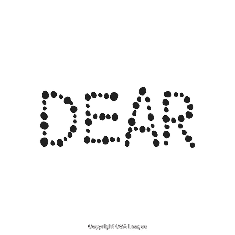 Creative Abstract Typography Formed Using Dot Pattern
