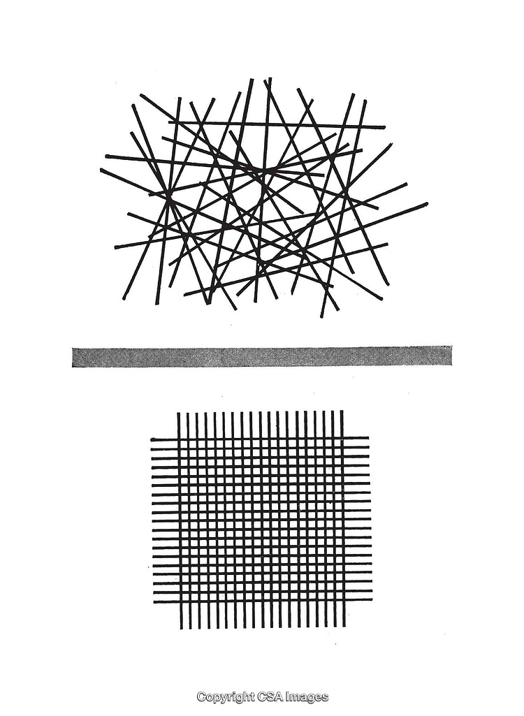 Abstract Black and White Geometric Diagram Art Composition