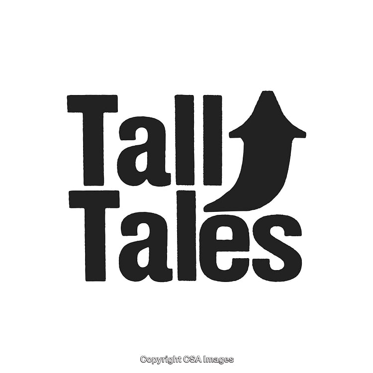 Creative Tall Tales Logo Design with a Unique Storytelling Concept