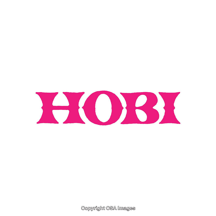 Vibrant Pink Bold Typography on White Background
