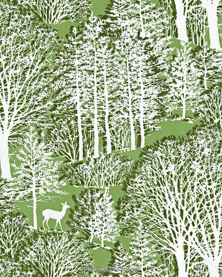 Green Forest Pattern