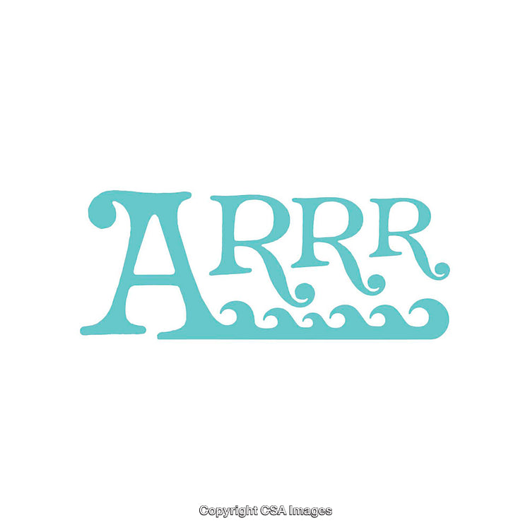 Whimsical Nautical Themed Typography With Waves and Playful Design Elements