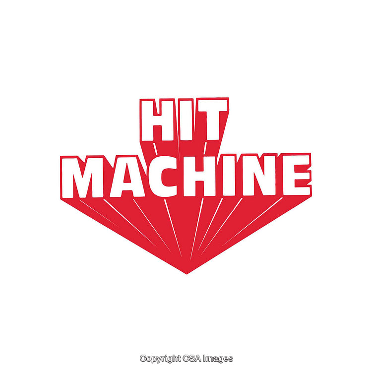 Bold Red and White Logo Design with Radiating Style