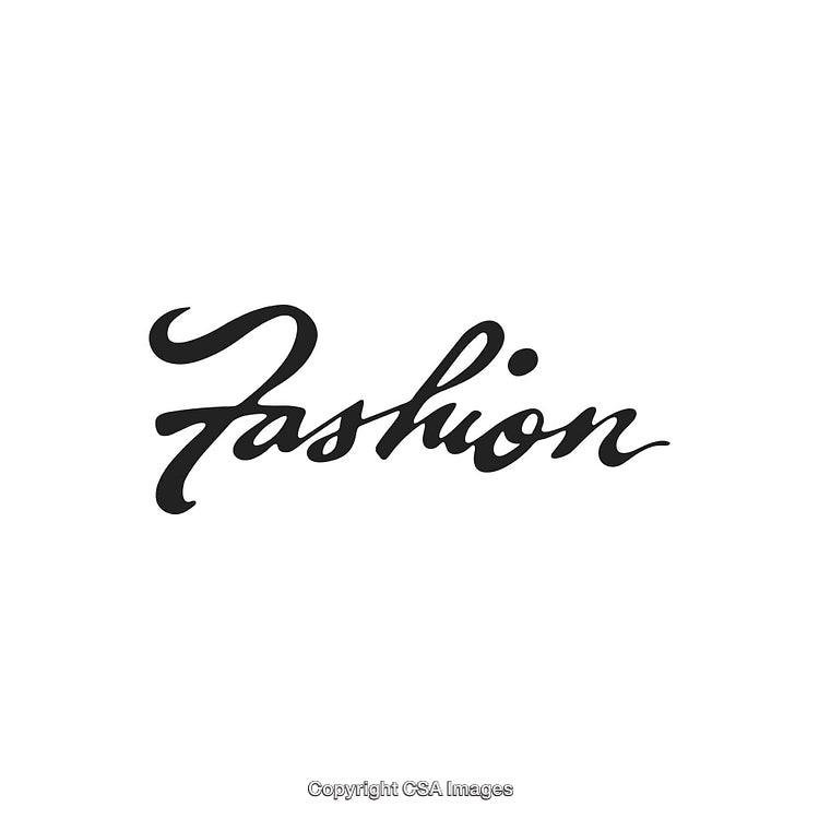 Elegant Black Fashion Branding Logo Design on White Background