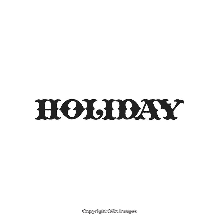 Holiday Themed Text Logo Design in Artistic Font
