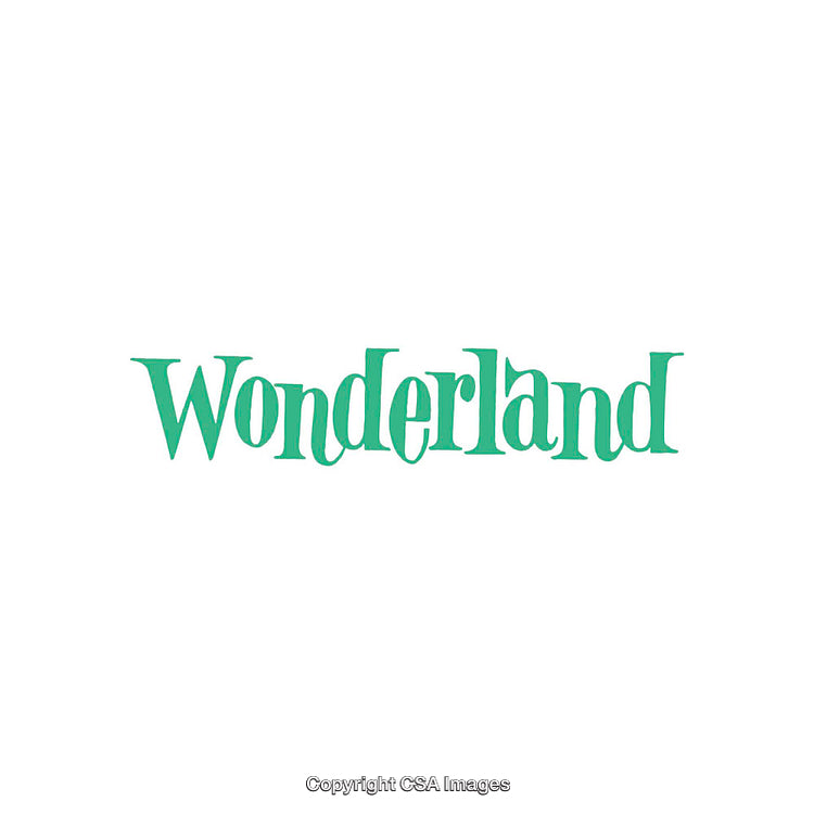 Green Wonderland Logo on White Background with Bold Typography