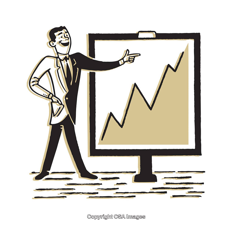 Professional Presentation Showing Business Growth with Positive Results