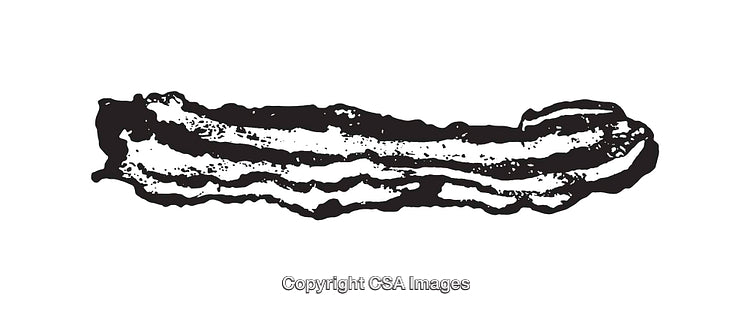 Black And White Line Art of Wavy Textured Element Illustration
