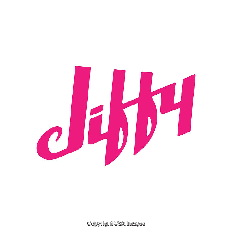 Vibrant Pink Typographic Design on White Background