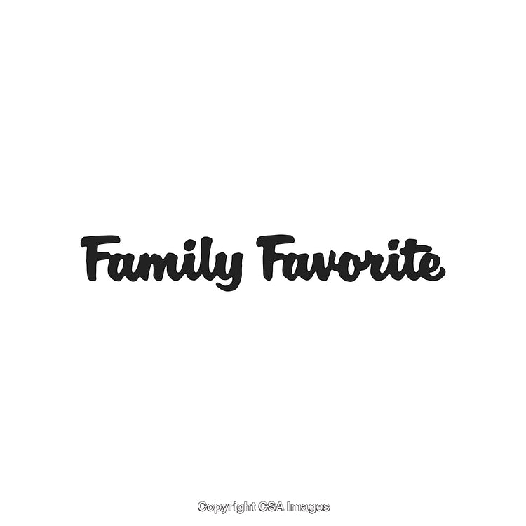 Bold Text Design Highlighting Family Sentiment in Handwritten Font Style