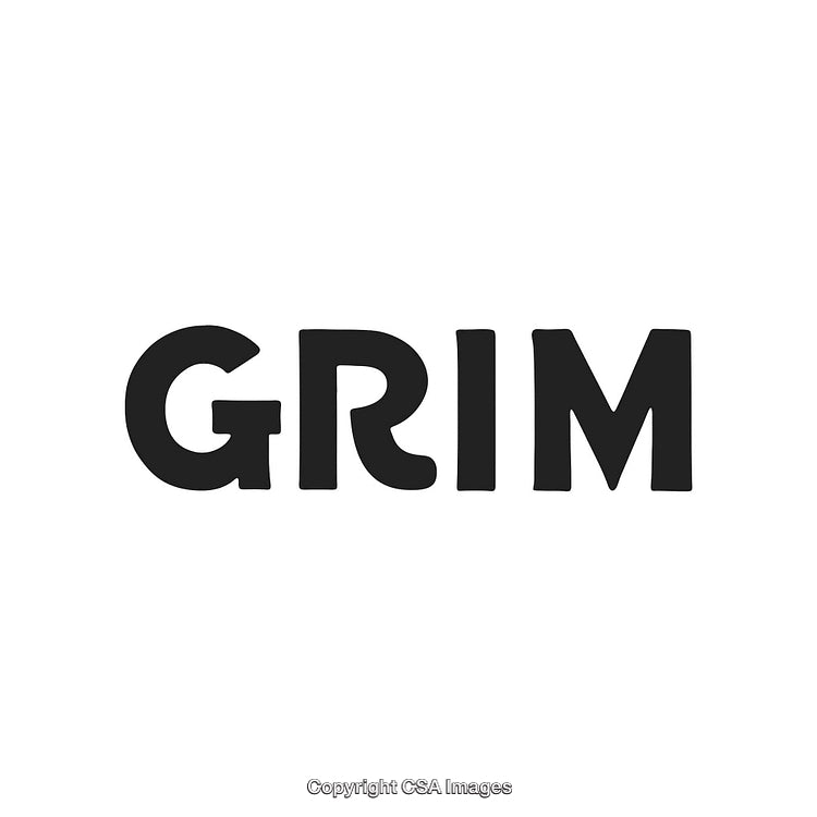 Minimalist Black Text Design on Clean White Background