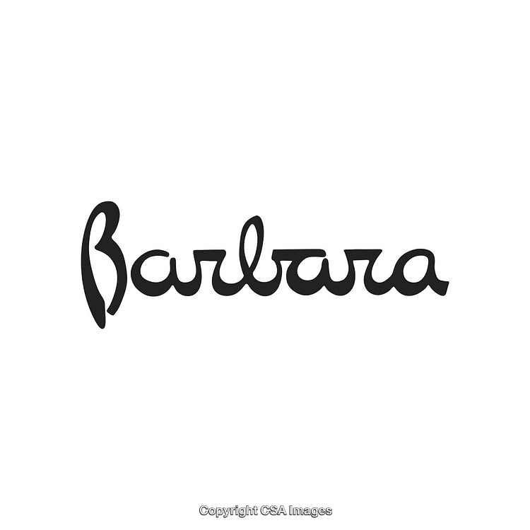 Stylized Graphic Logo Text in Artistic Typography on White Background