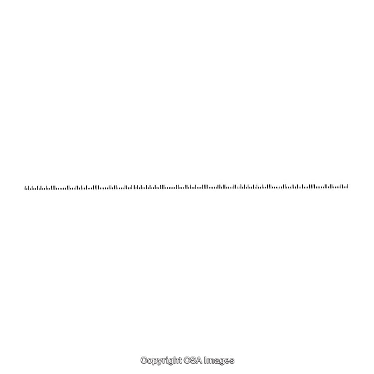 Minimalistic Black And White Border Lines on White Background Art