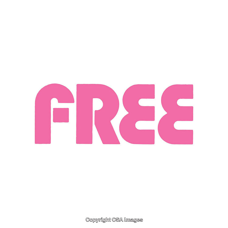 Pink Free Text on White Minimalist Background Conceptual Image