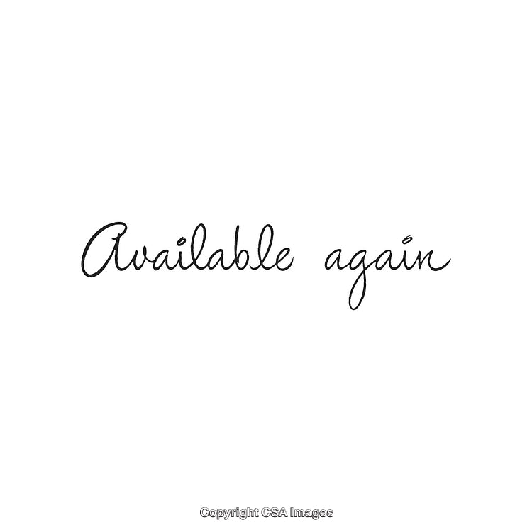 Minimalist Handwritten Script Saying 'Available Again' on White Background