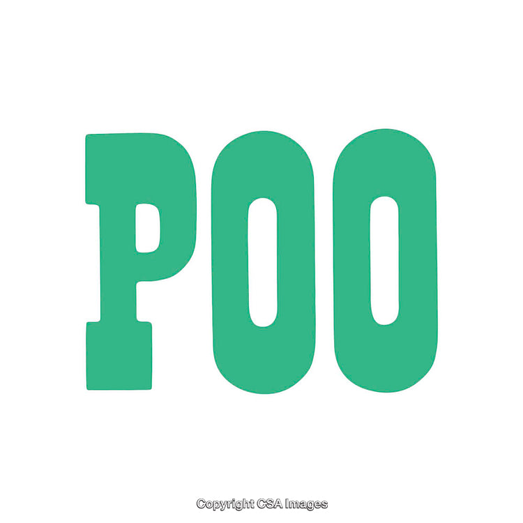 Bold Green Text Display on Clean White Background