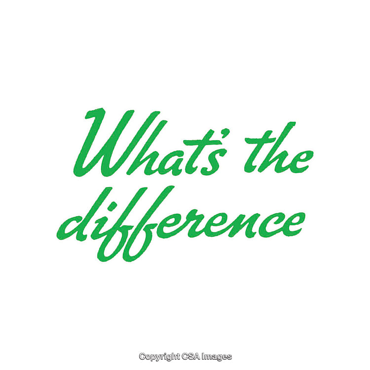 Green Lettering on White Background with Inspirational Question
