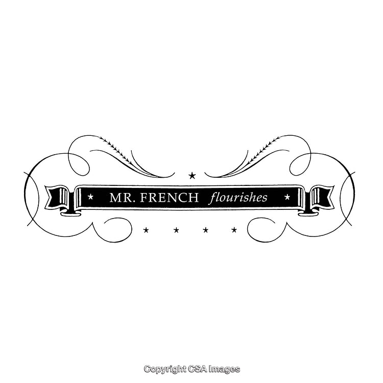 Elegant Vintage Border with Decorative Flourishes and Ornamental Design Elements