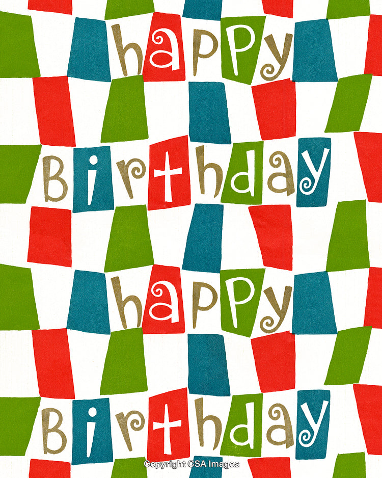 Happy Birthday Pattern