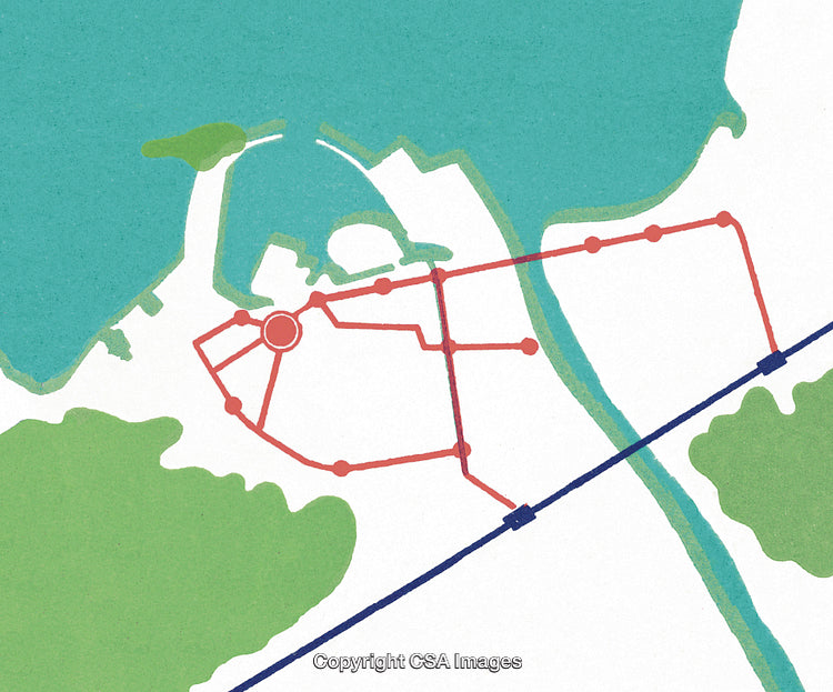Map of a Harbor