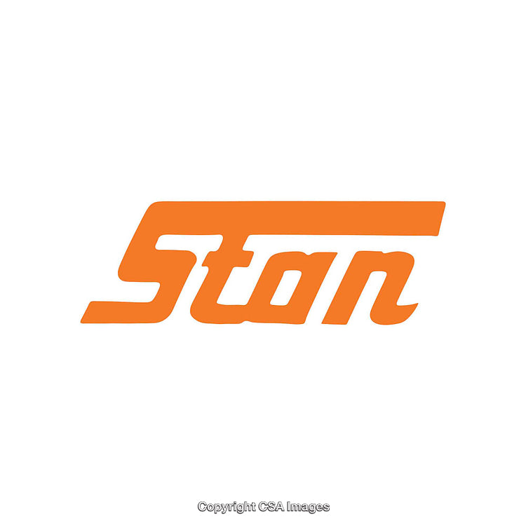 Minimalist Orange Typography Design with Bold Stylized Lettering