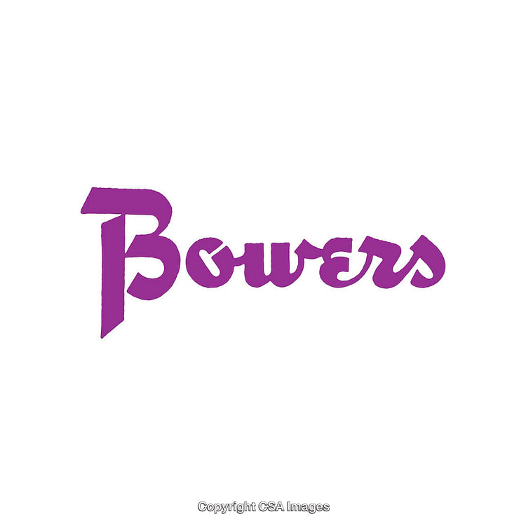Violet Lettering in Creative Typographic Style on White Background