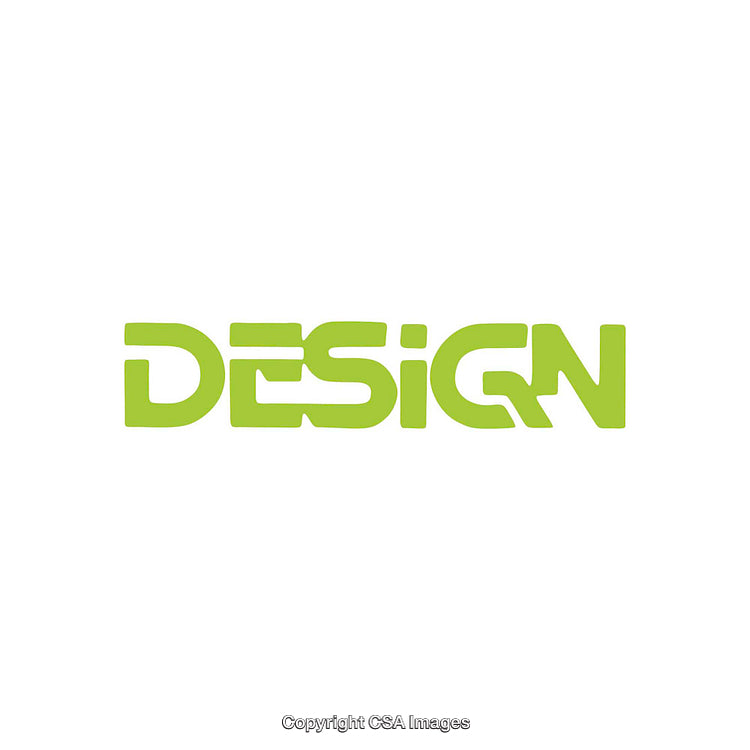 Modern Green Typography Design with Bold and Creative Lettering