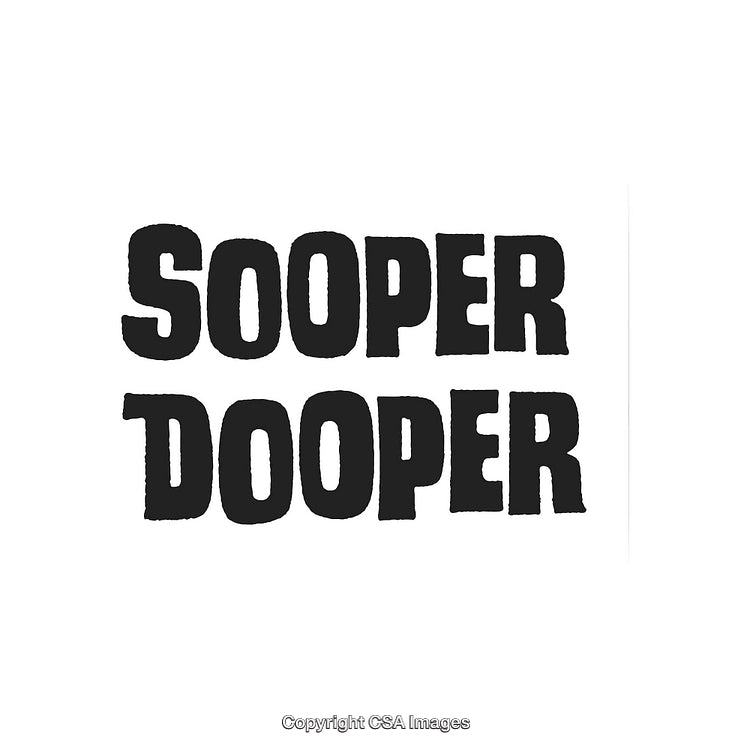 Bold Black Text Typography Design with White Background