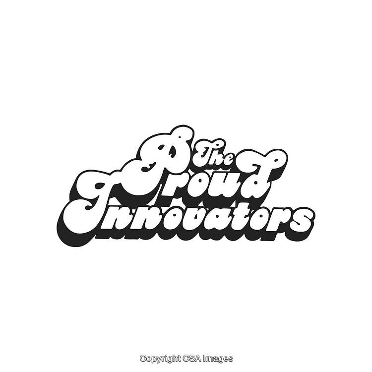 Retro Style Logo for Creative Business or Innovative Team Branding