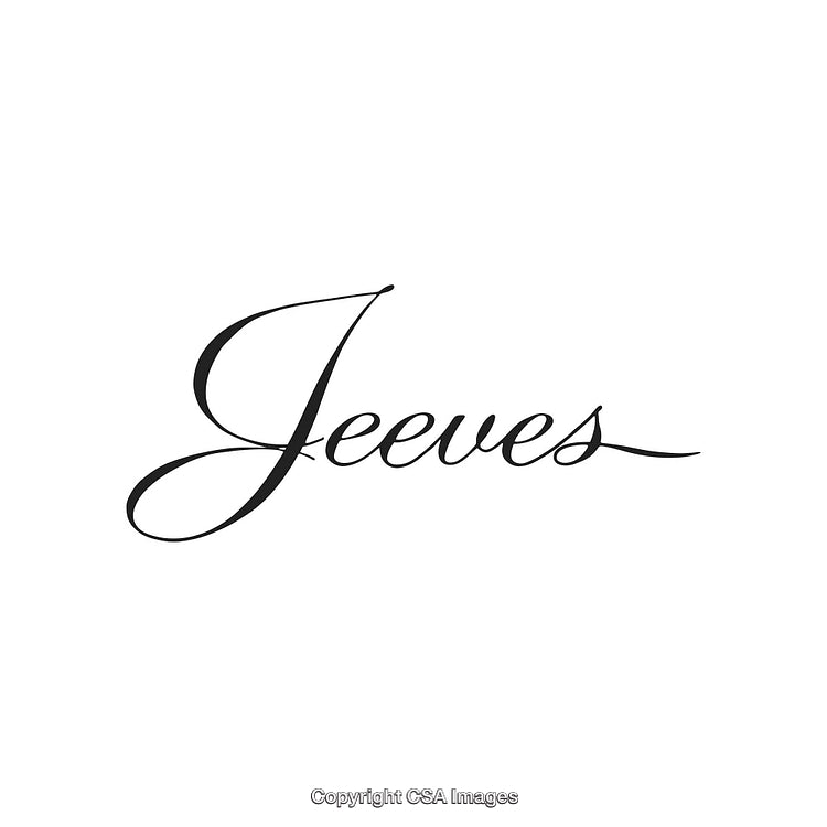 Elegant Logo Design with Stylish Script Typeface on Blank Background