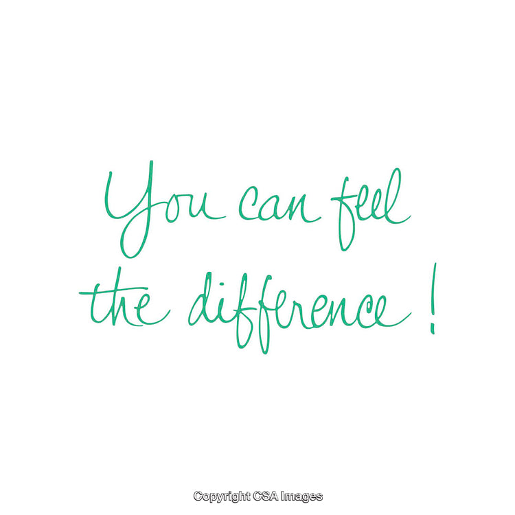 Inspirational Phrase Highlighted in Green Script on White Background