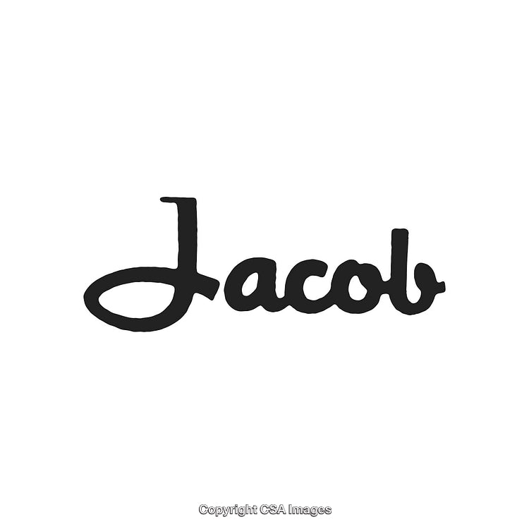 Elegant Handwritten Name Design in Black on a White Background