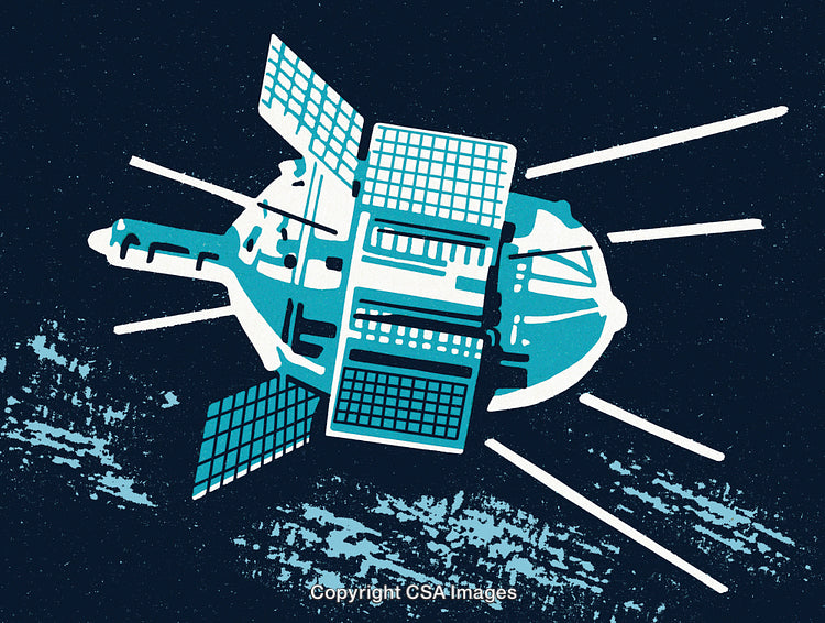 Satellite in Space
