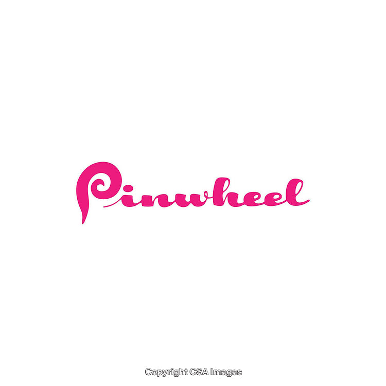 Bright Pink Abstract Logo Design with a Modern Script Font Style