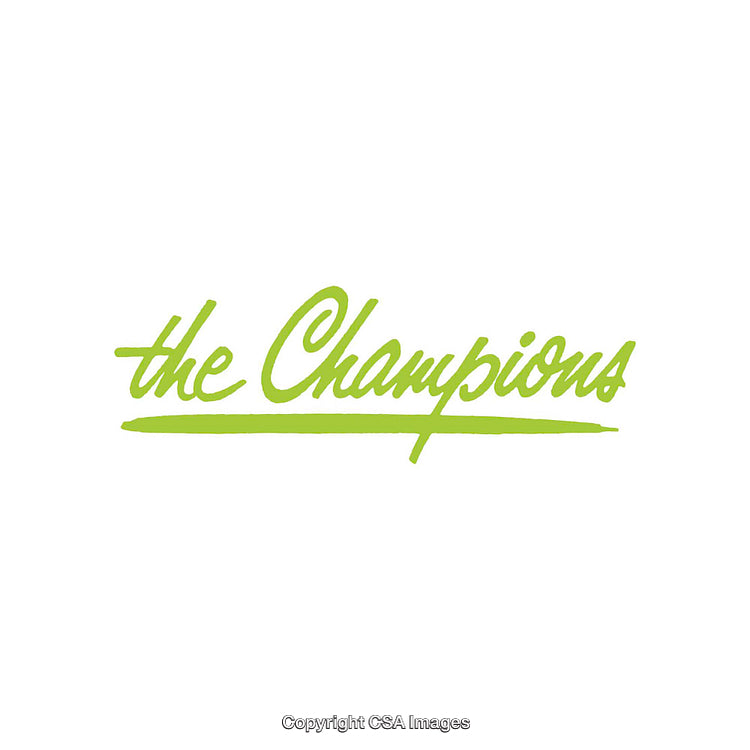 Minimalistic Green Script Text Logo on White Background