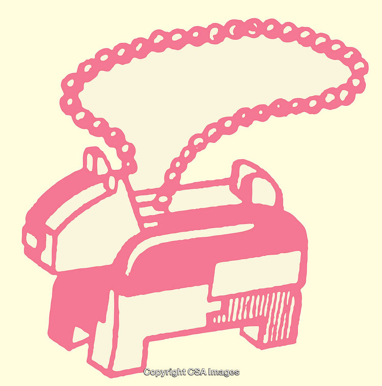 Creative Abstract Pink Linear Illustration with Unique Design Elements