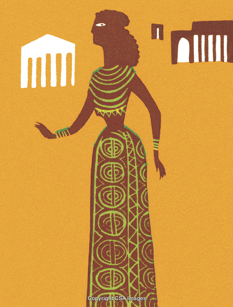 Classic Woman in Costume