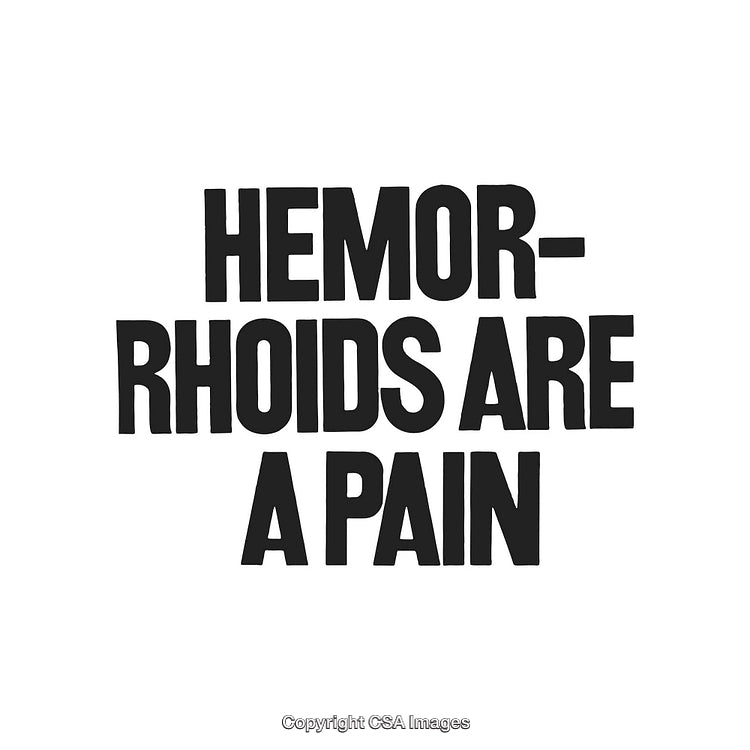 Humorous Text on Health Awareness with Black Font on White Background