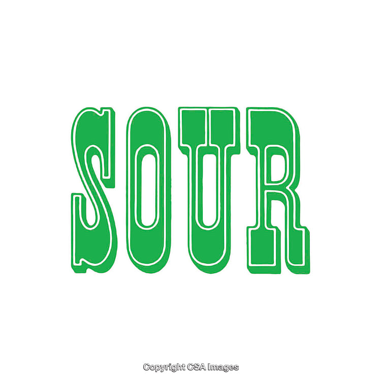 Green Decorative Typography on Plain White Background