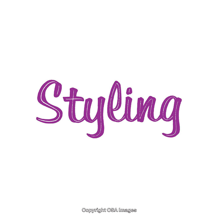 Purple Stylized Text Illustration on a Clean White Background