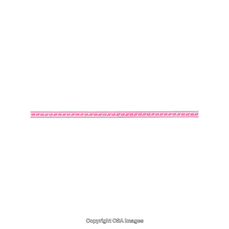 Pink Decorative Pattern Border with Clean White Background